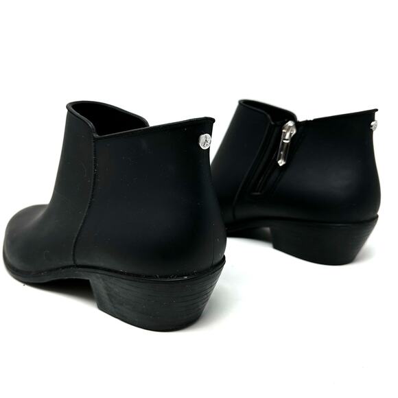 Sam Edelman Black Petty Rain Booties - Picture 7 of 14